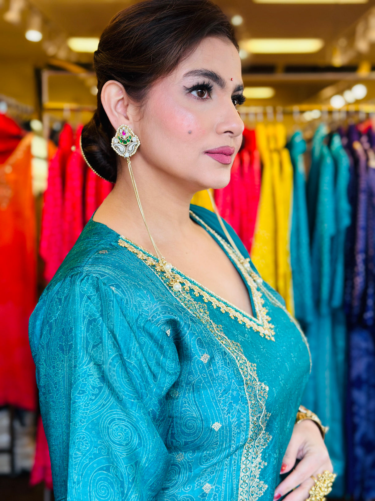 Kashmiri earrings