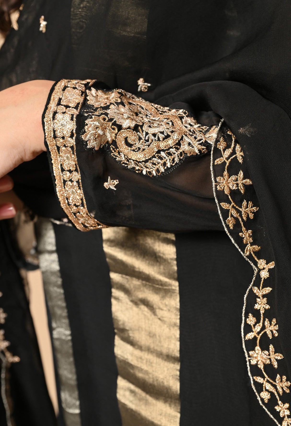 Husna Noir sharara