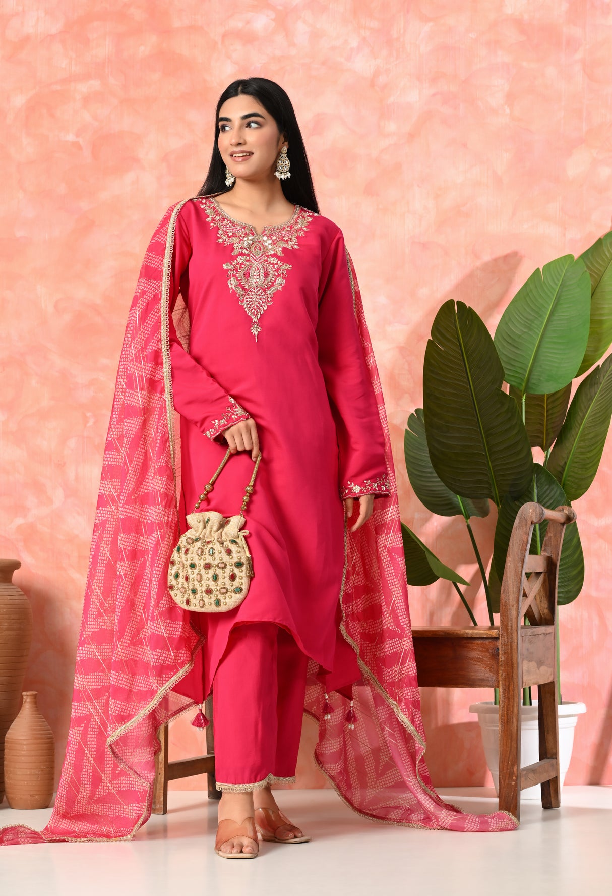 Morni Taal Hot Pink