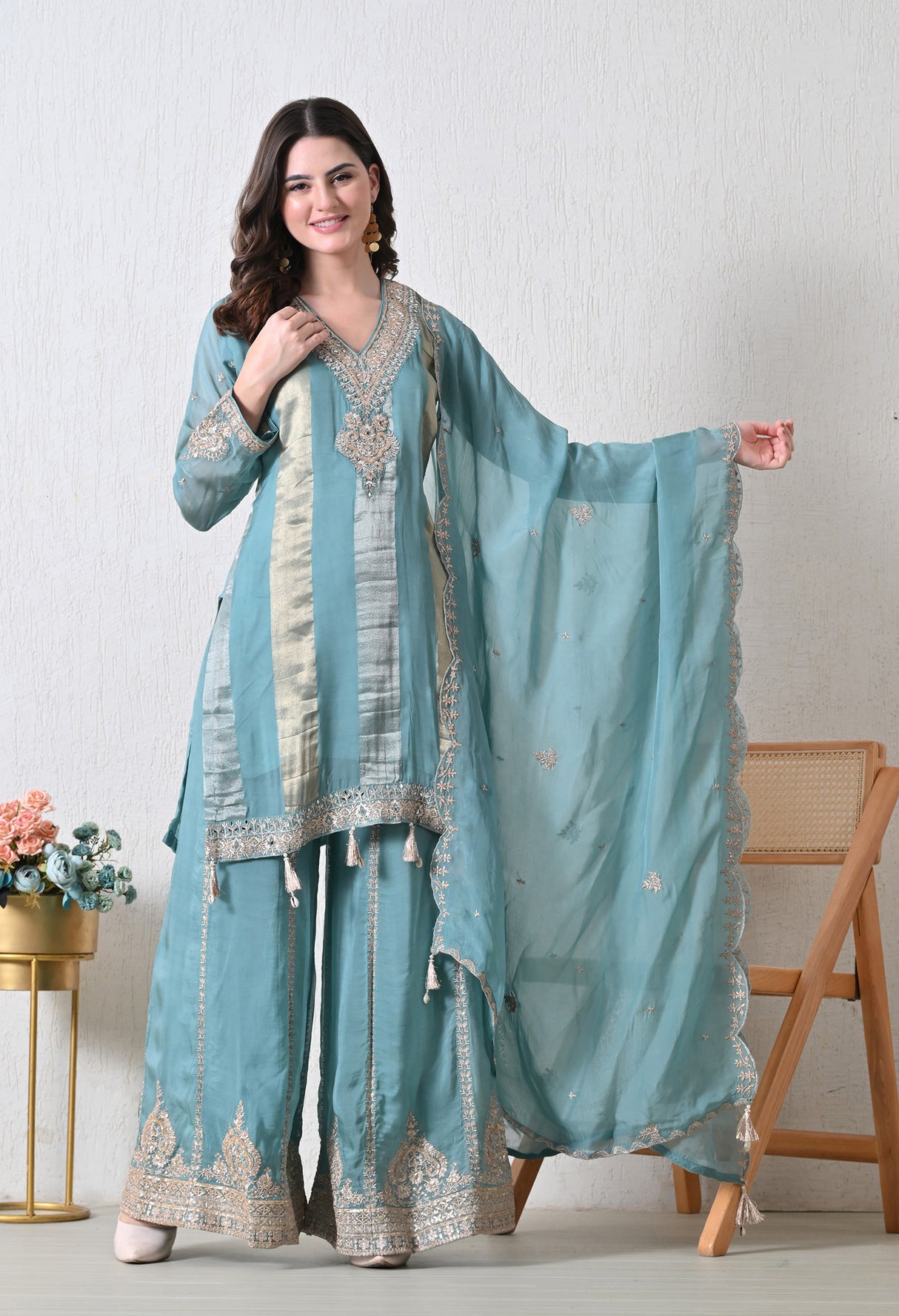Husna Noir sharara