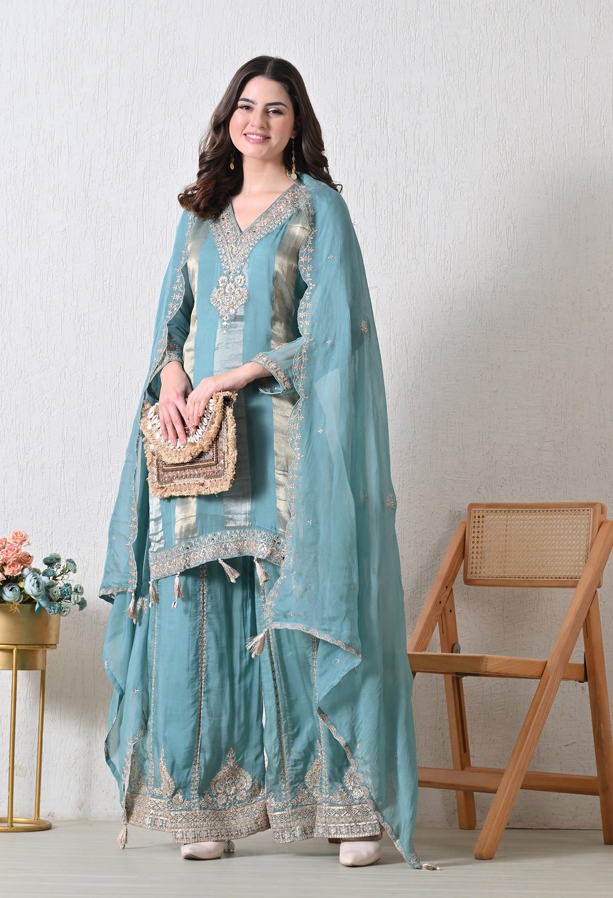 Husna Noir sharara