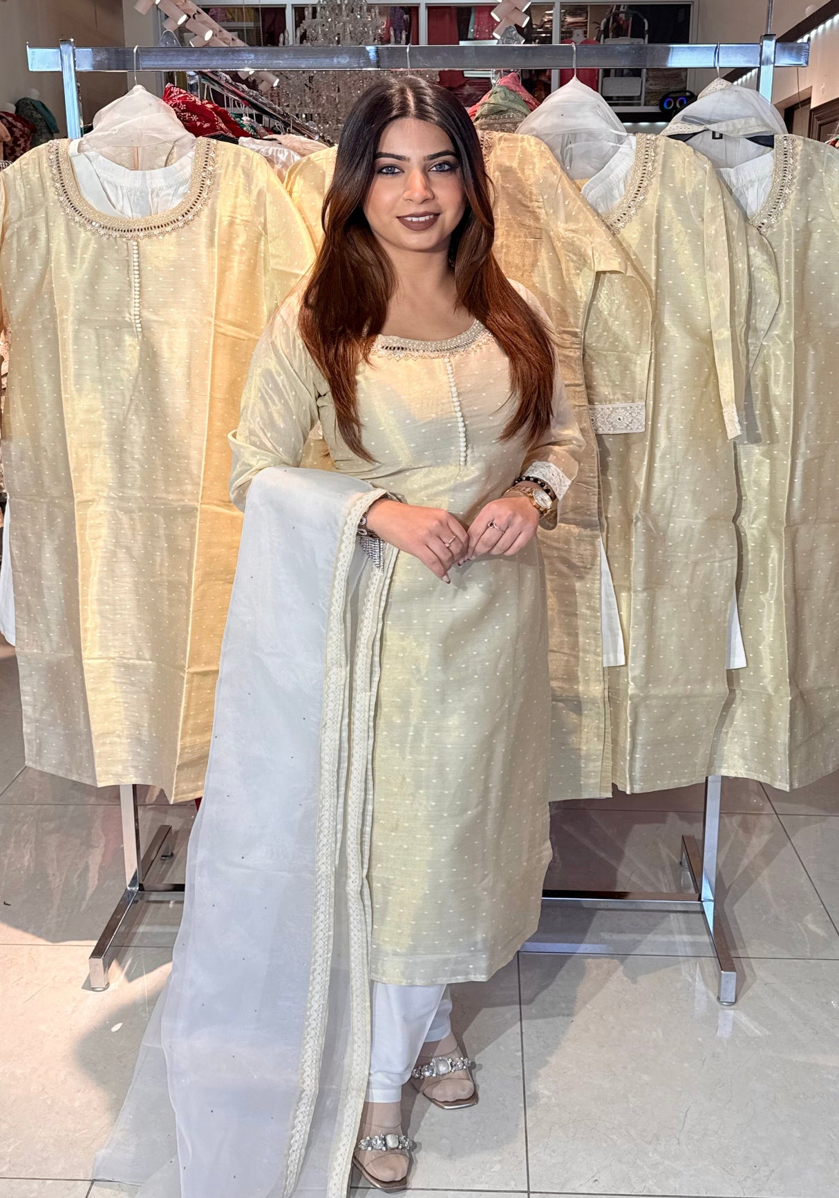 Ivory Gold Aura
