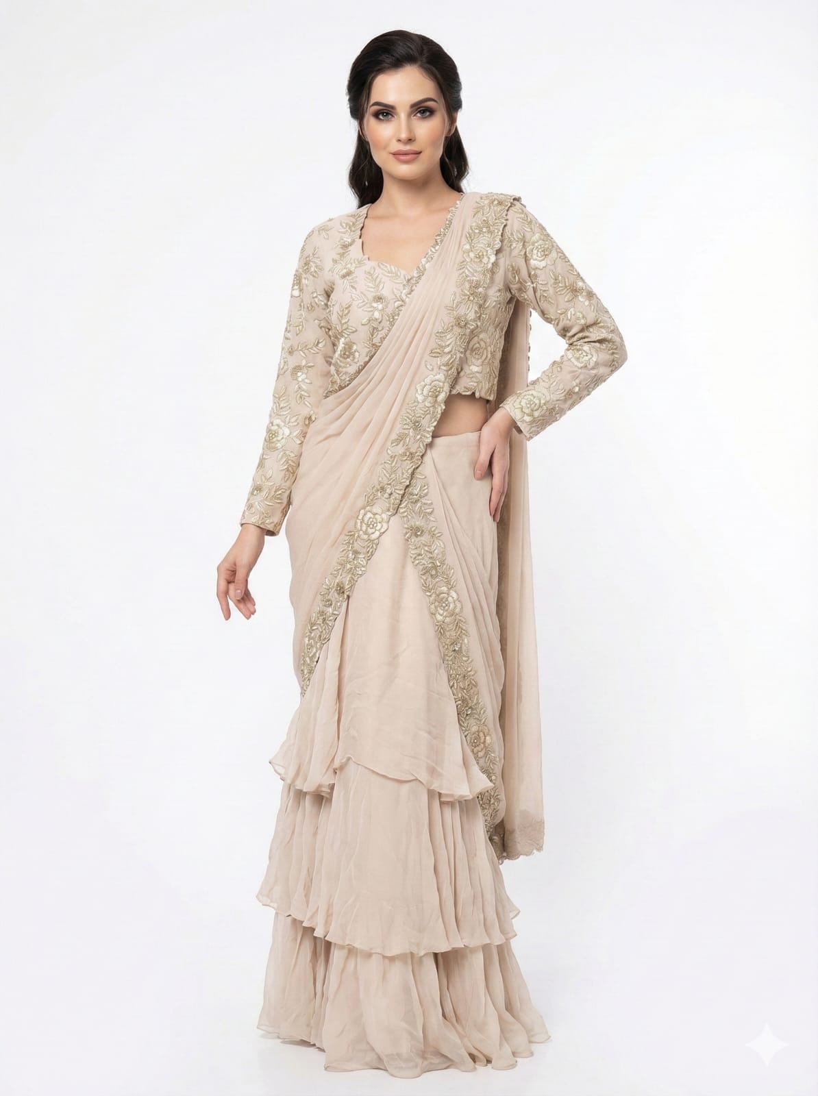 DRAPED SAREE