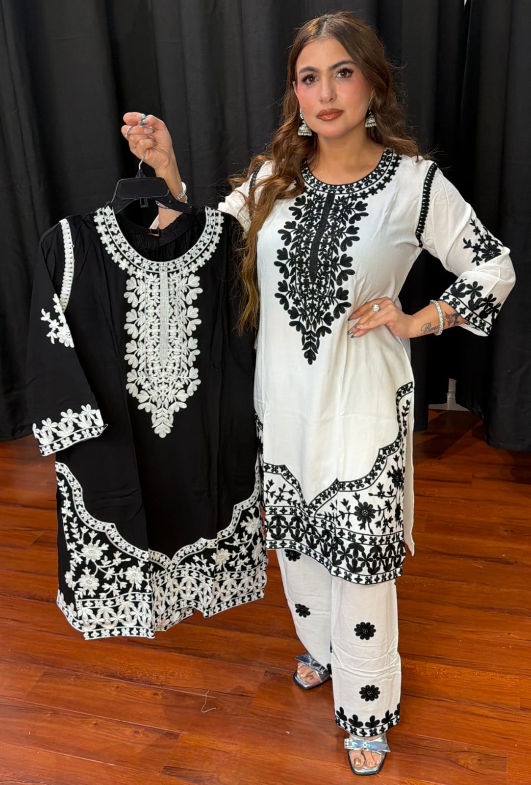 Black and White Rayon (All Sold Out) Thank you for overwhelming response