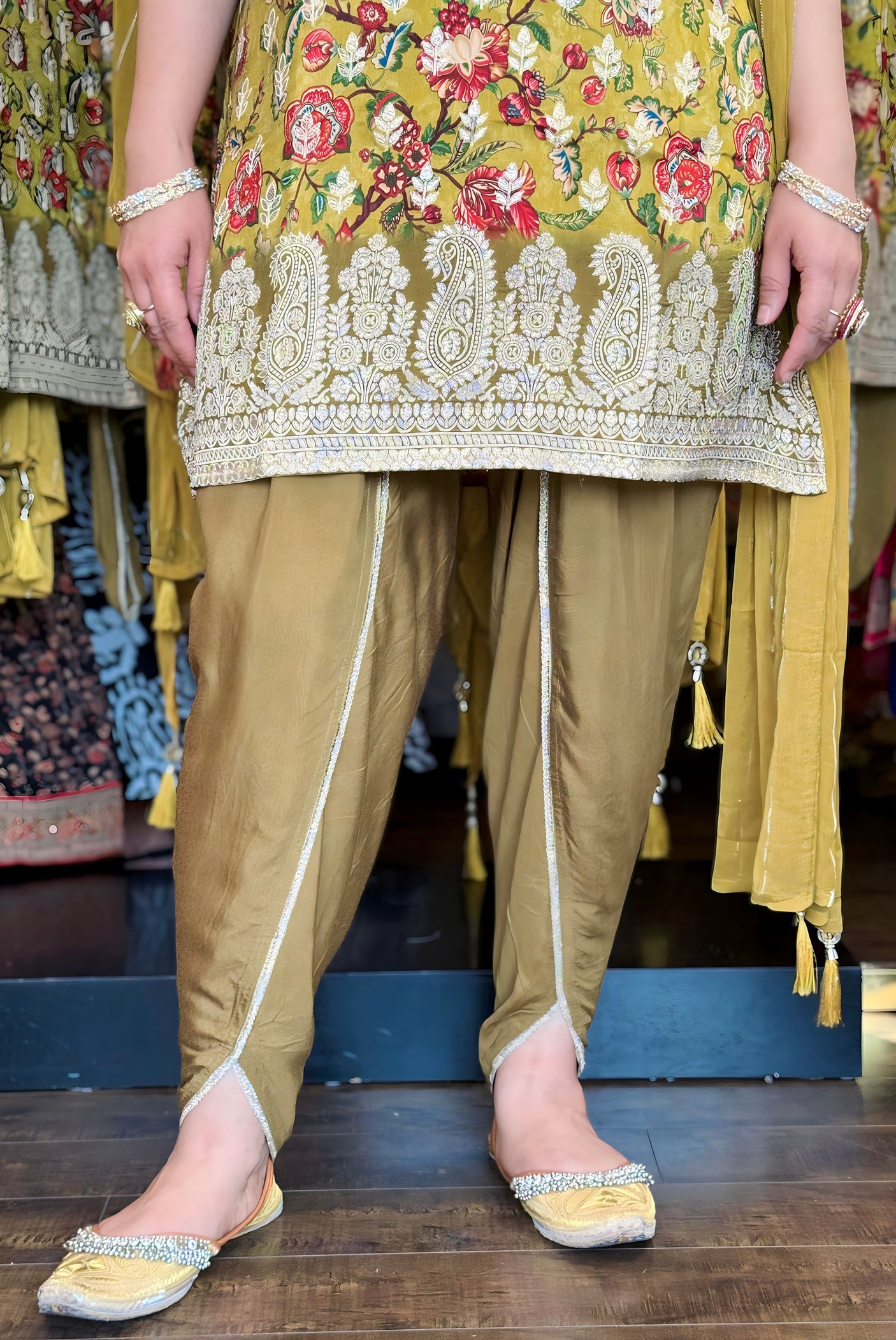 Punjabi Dhoti Salwar Suit