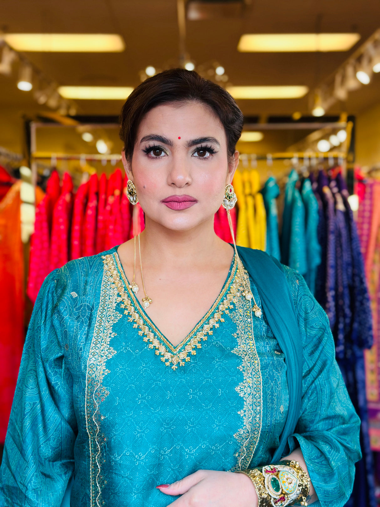 Kashmiri earrings