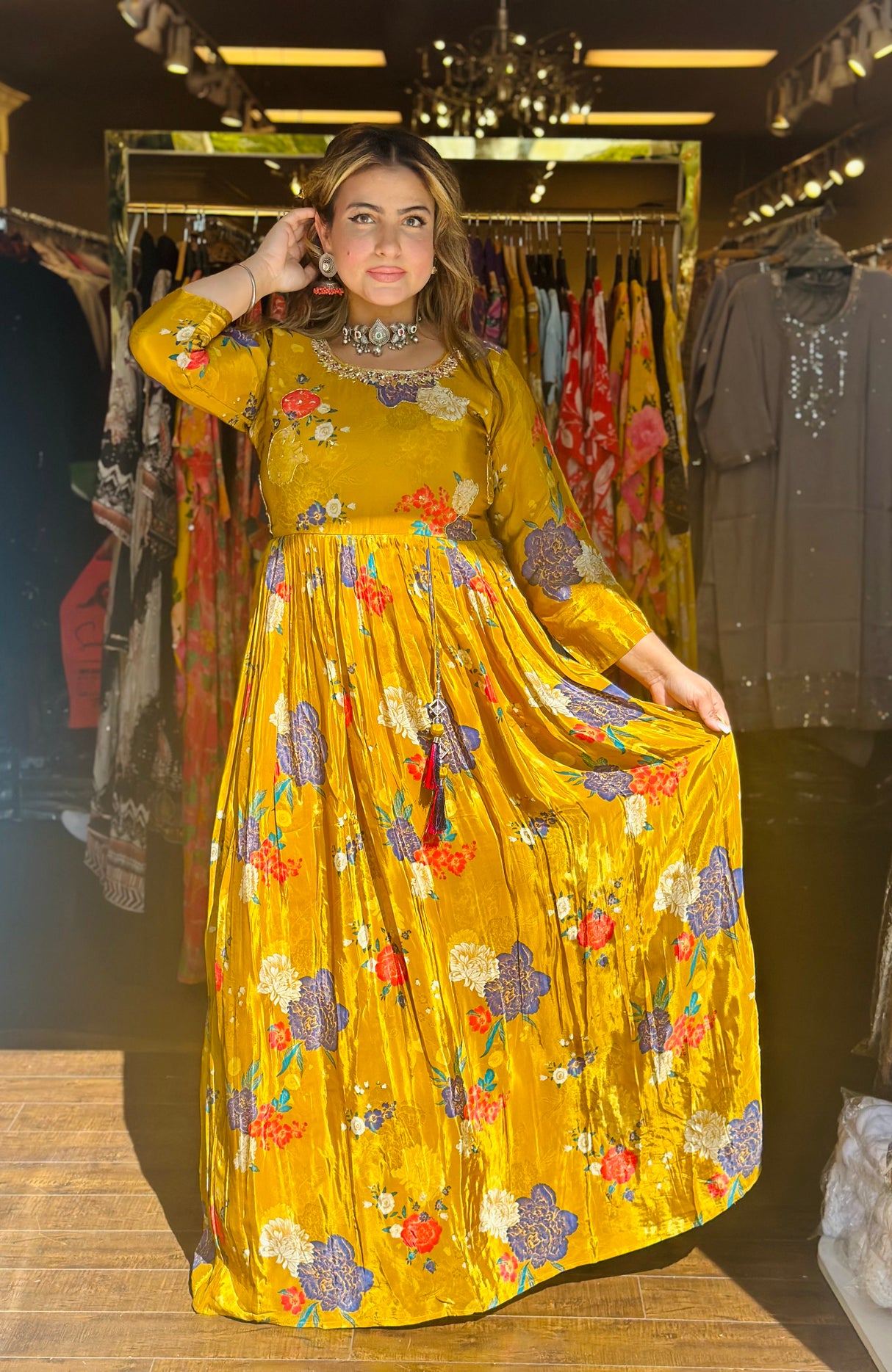 Mustard Gown