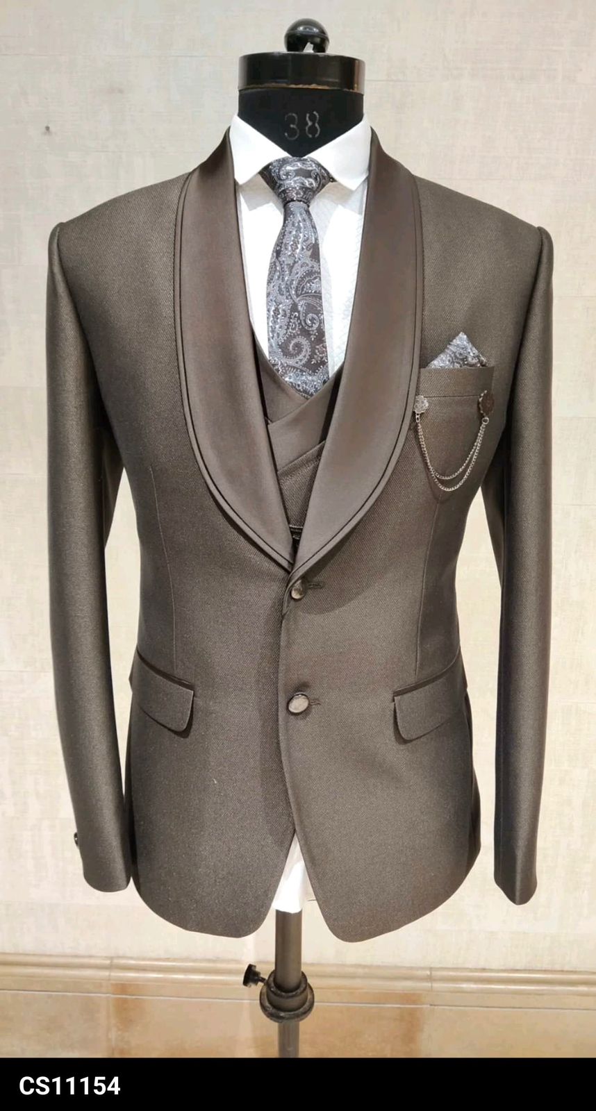 Elegant 5 Piece Suit for Men