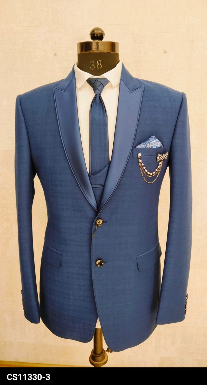 ROYAL NAVY BLUE SUIT