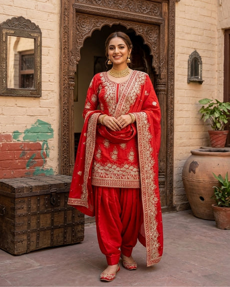 Bridal Unstitched suit