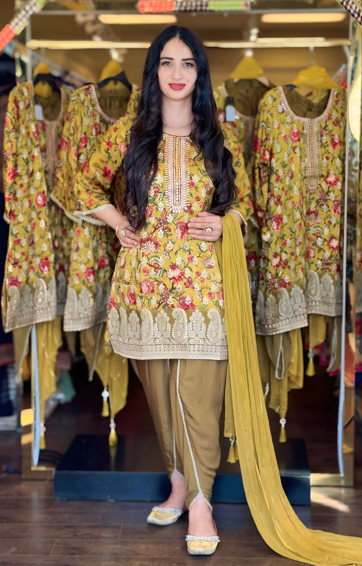 Punjabi Dhoti Salwar Suit