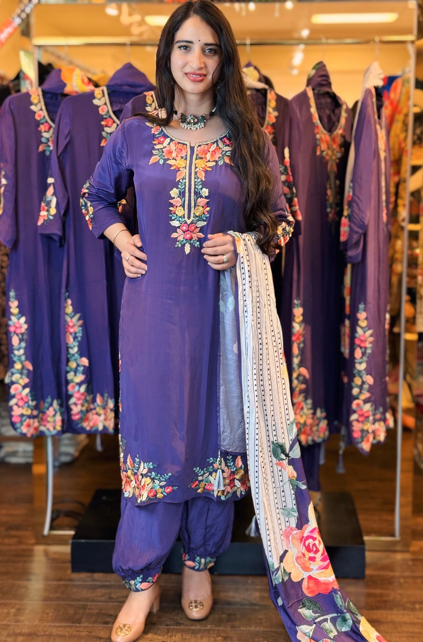 Floral Afgani Suit