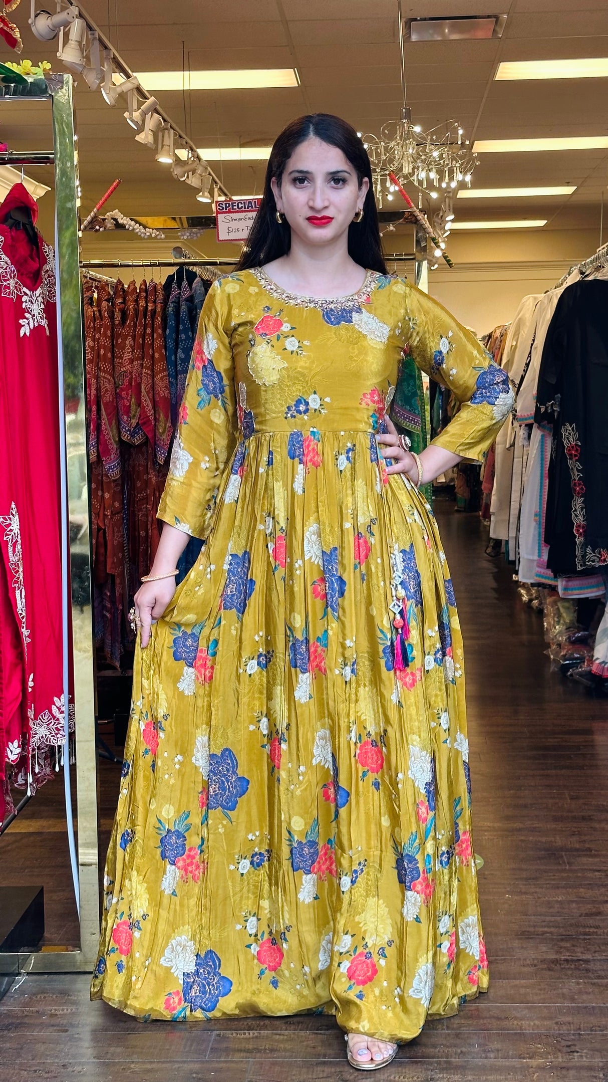 Mustard Gown