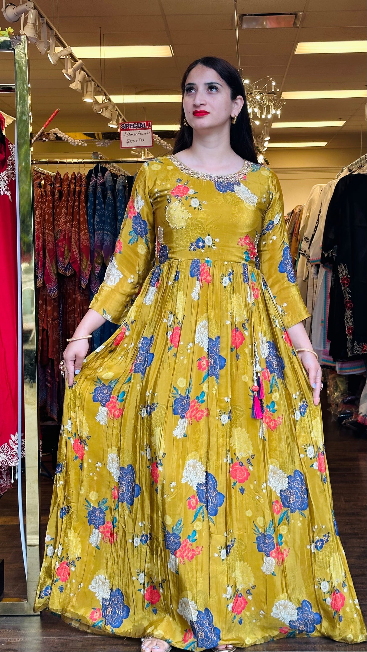 Mustard Gown