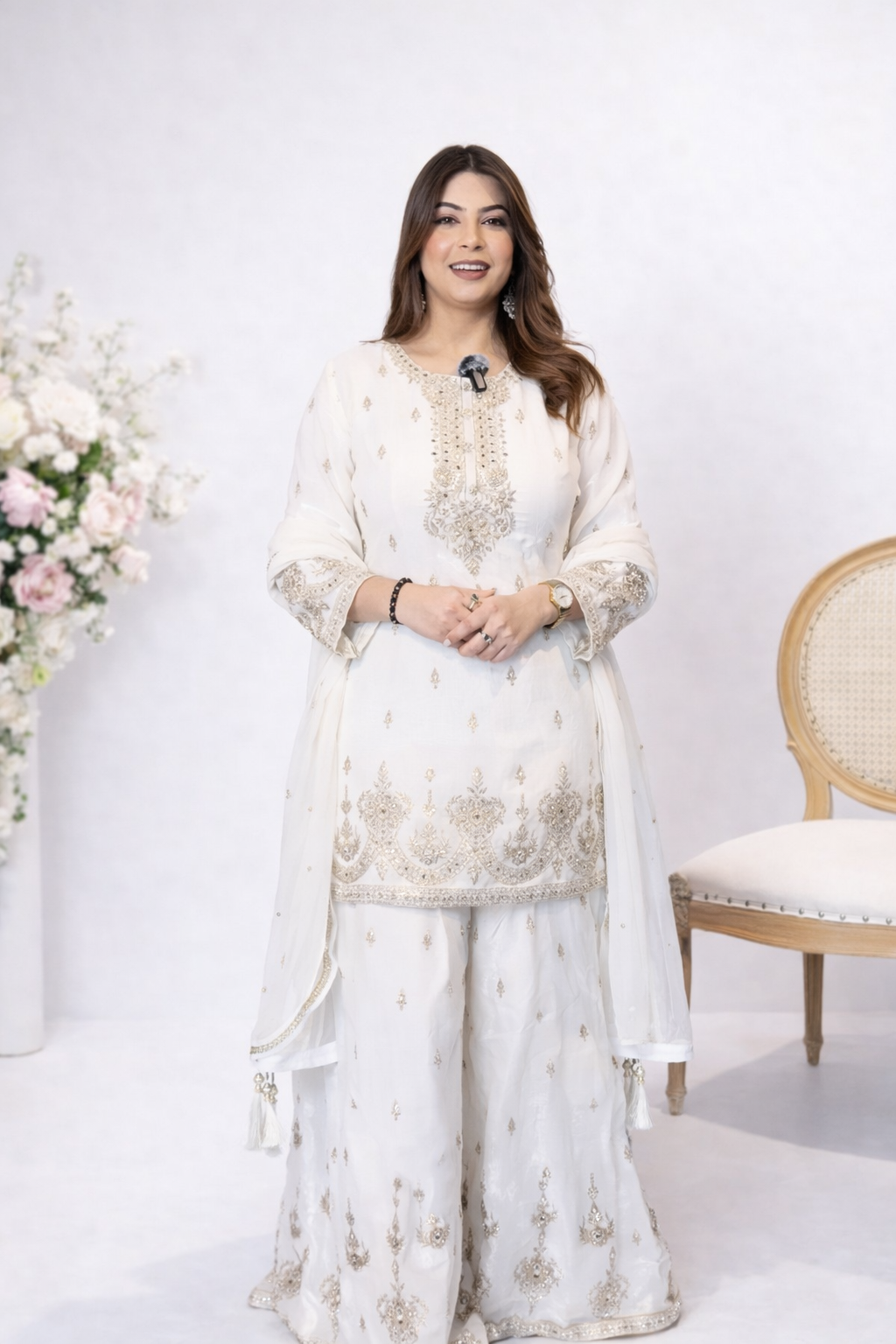 Hand Embroidery Heavy Suit