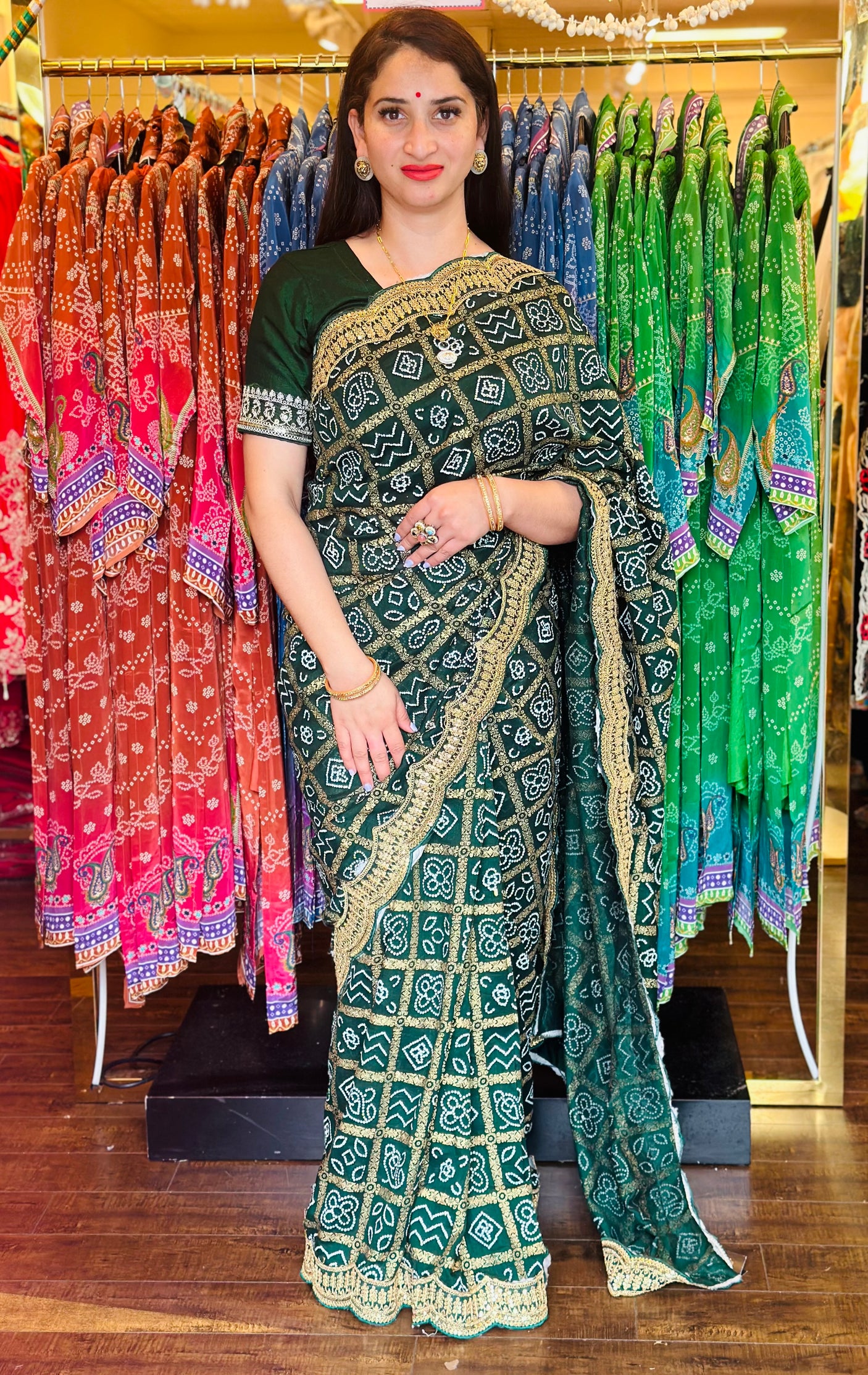 Bandhani Saree