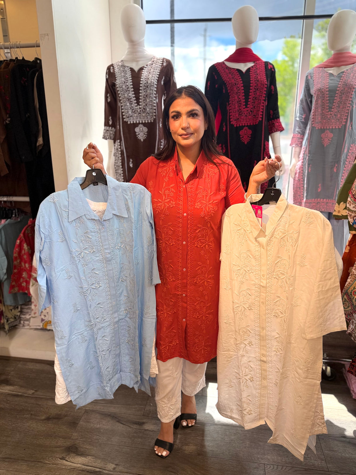 Chikankari Co-ord