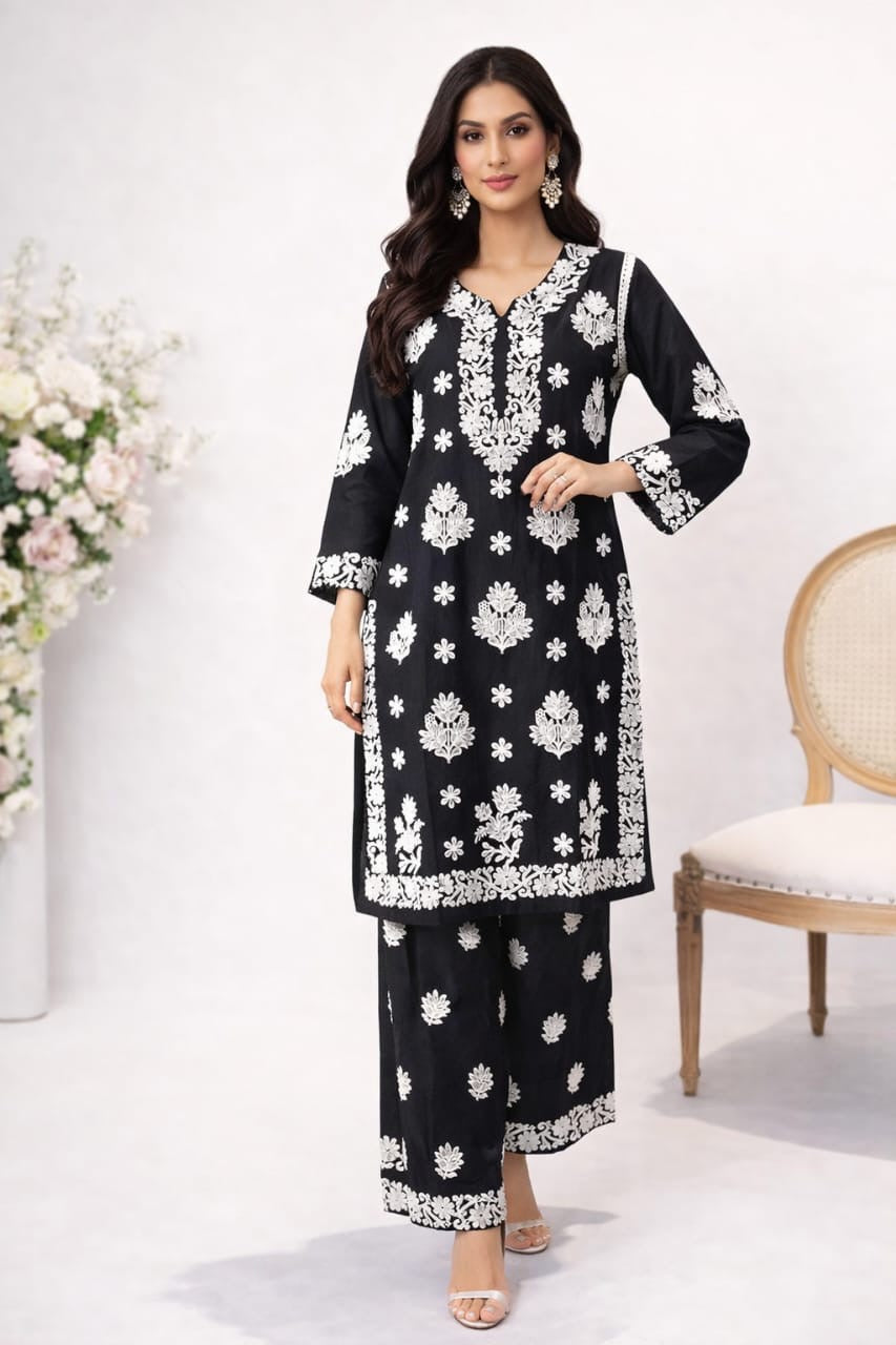 Rayon Black Grace 2 Piece