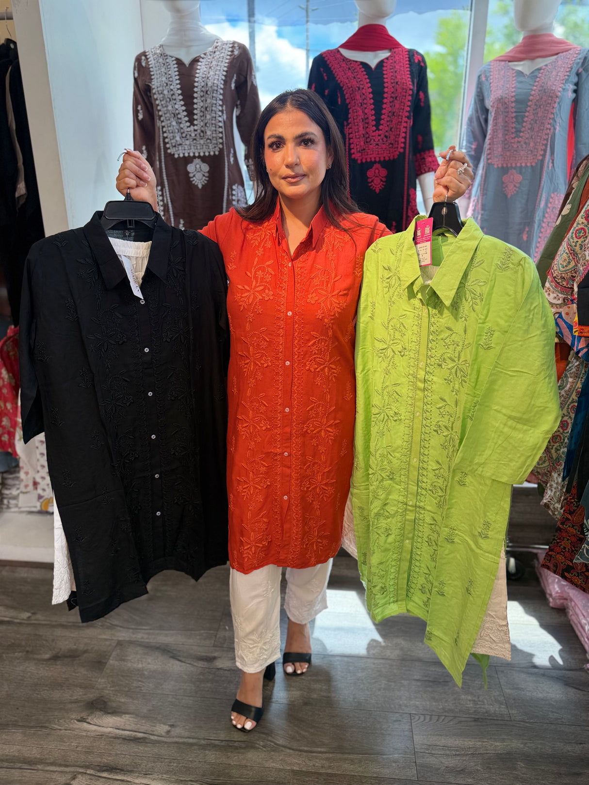 Chikankari Co-ord