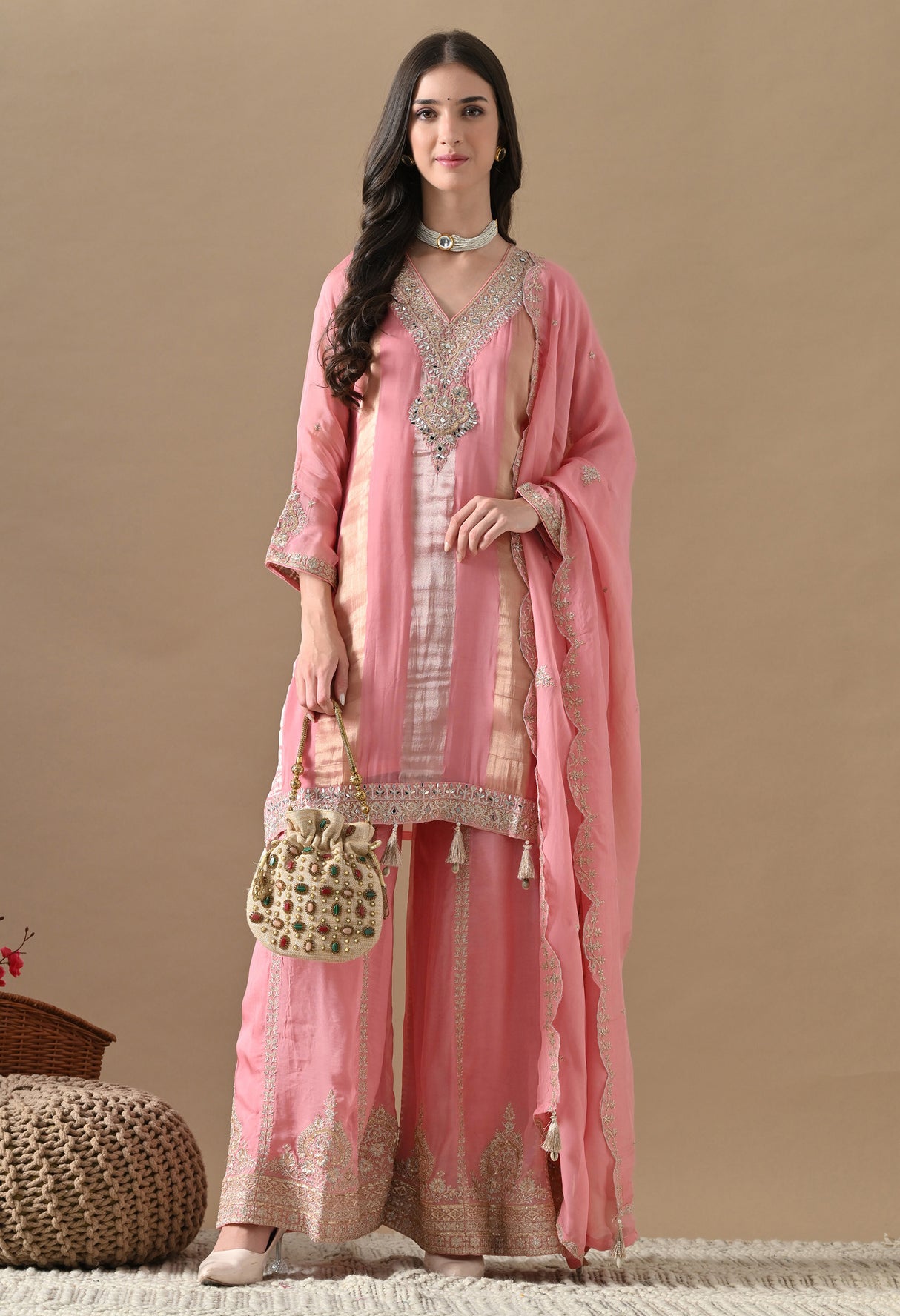 Husna Noir sharara