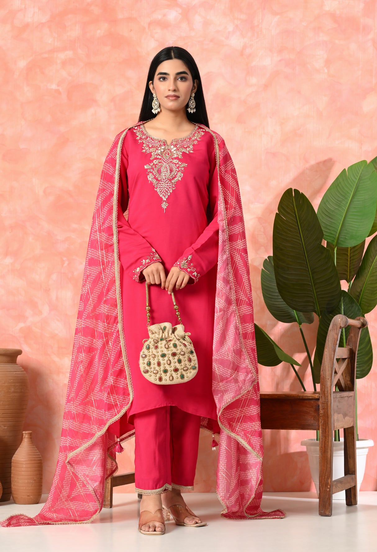 Morni Taal Hot Pink