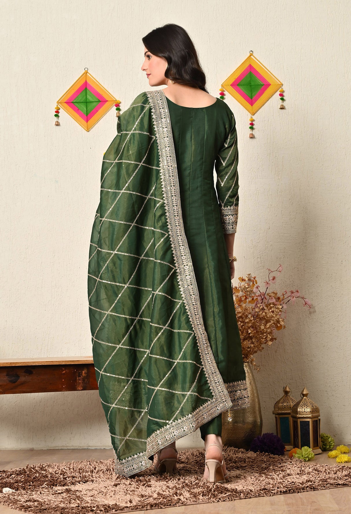 Mehndi Suit
