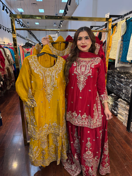 Tabahi sharara Suit