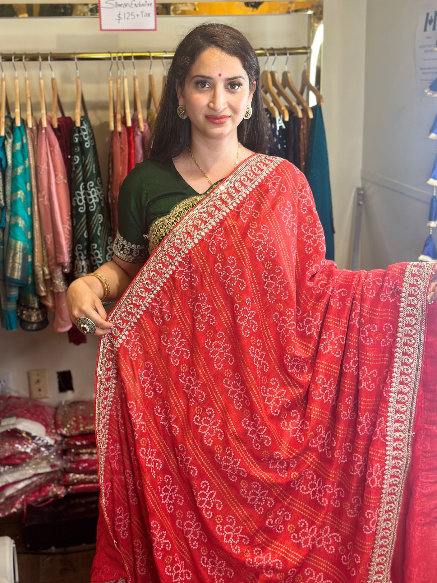 Bandhani Saree