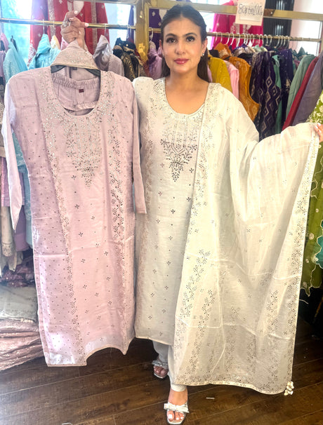 Chanderi Pita  work