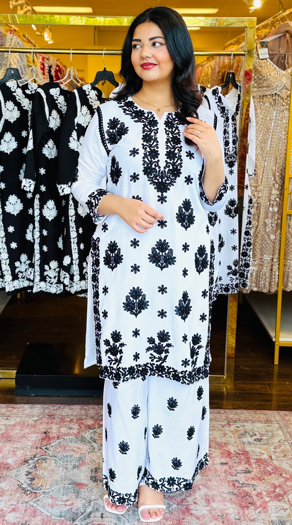 Rayon Black Grace 2 Piece