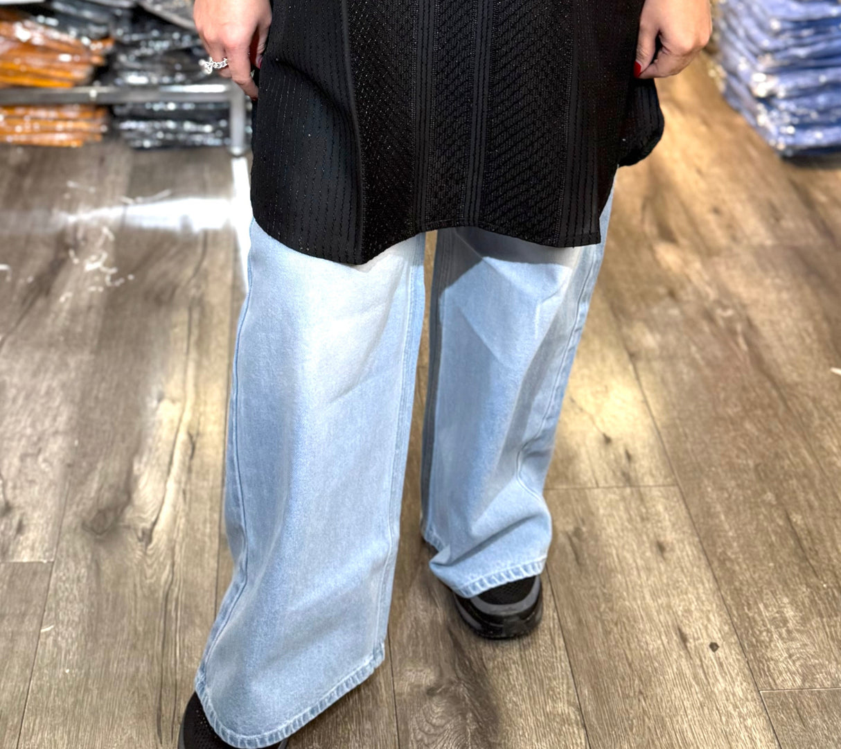Wide leg Jeans