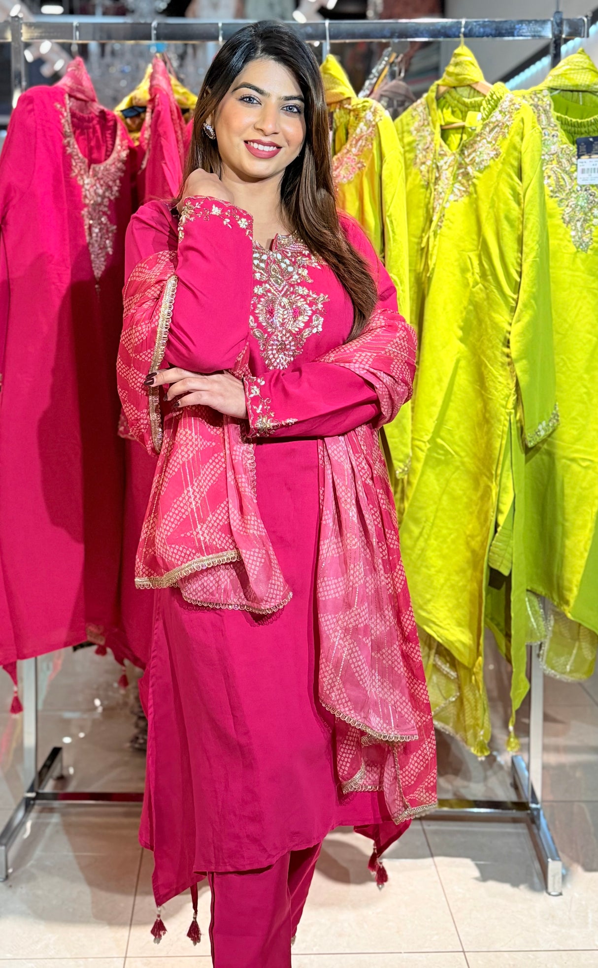 Morni Taal Hot Pink