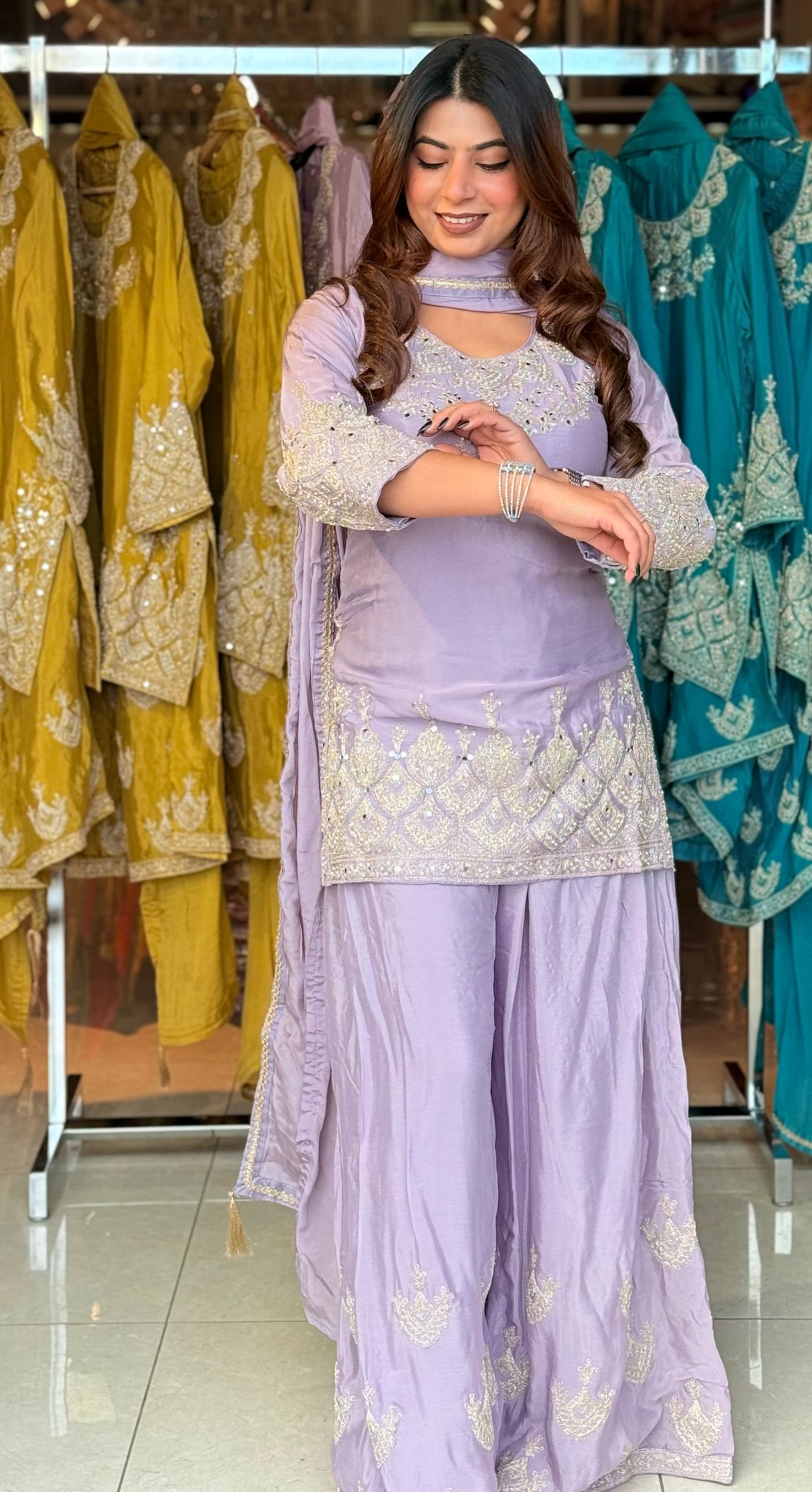LAVENDER SHARARA